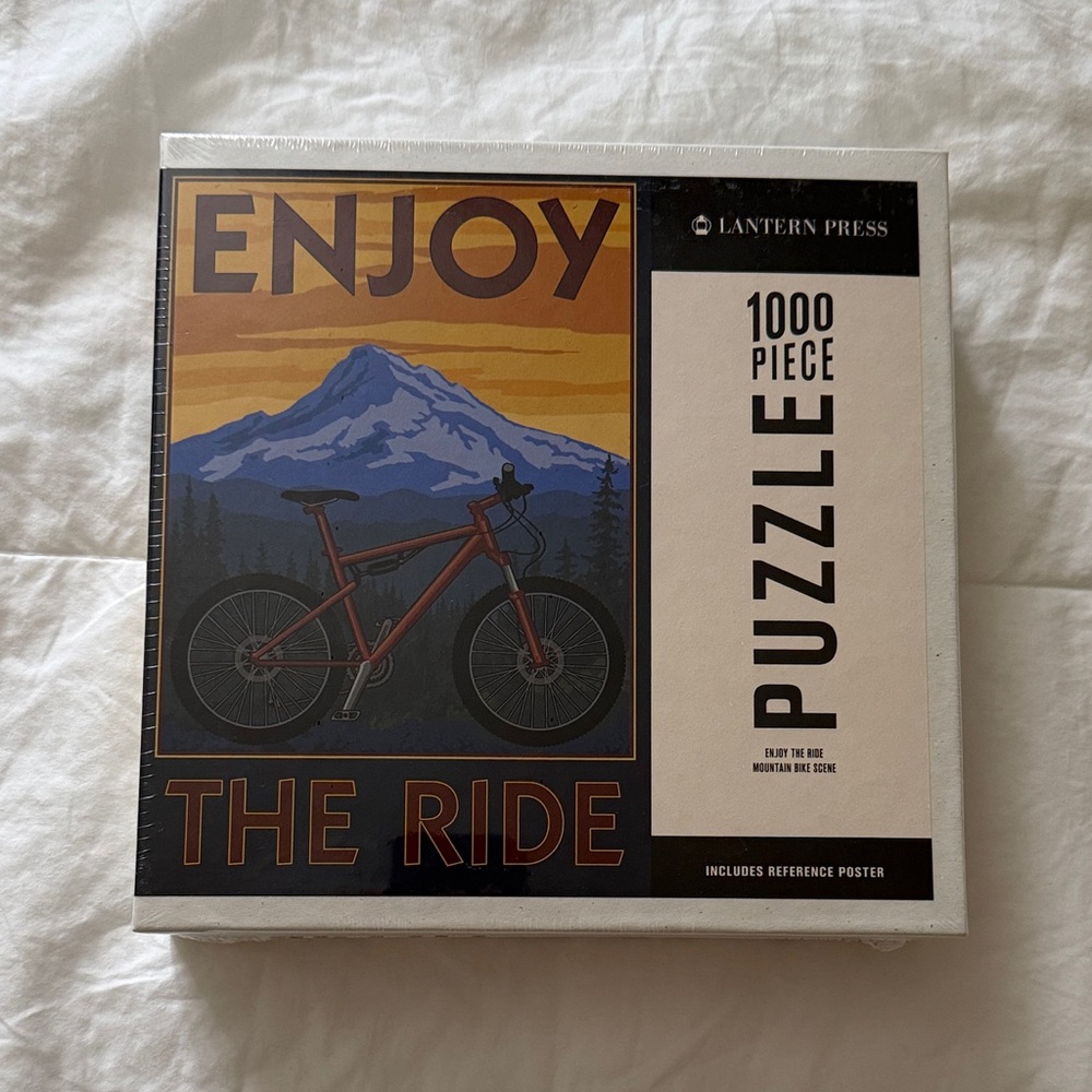 1000 Piece Cycling Puzzle